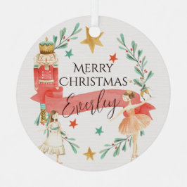 Ornement En Métal Thème de Noisette Personnalisé Ornament de Noël