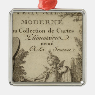 Ornement En Métal Titre Page Petit atlas moderne