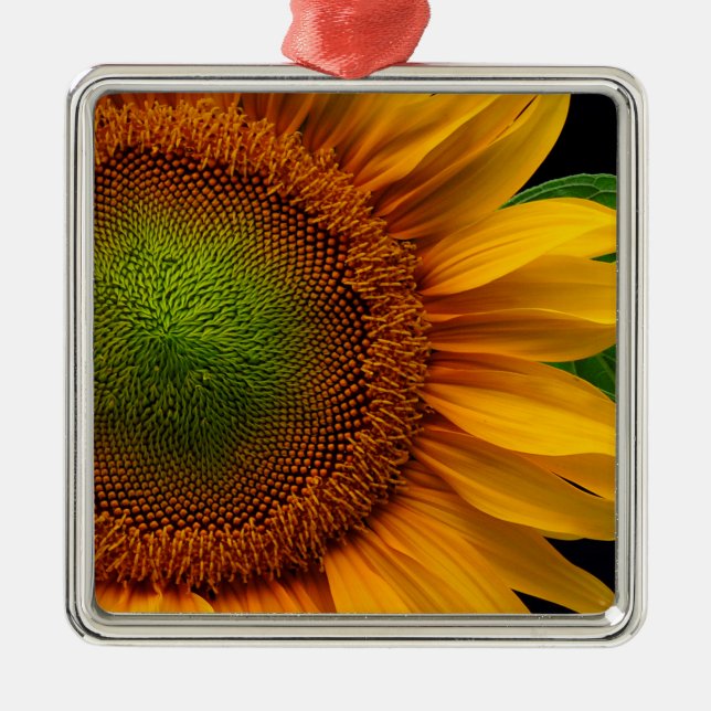 Ornement En Métal Tournesol (Devant)