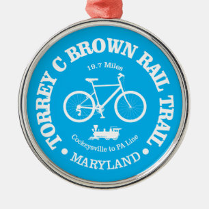Ornement En Métal Trail Brown Torrey C (cyclisme)