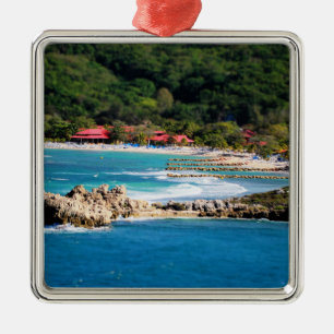 Ornement En Métal Tranquil Island Paradise Labadee Haïti