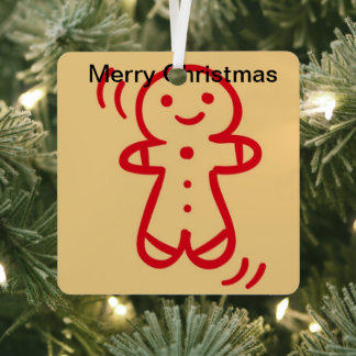 Ornement En Métal Travail d'art pour enfants à Noël