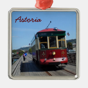 Ornement En Métal Trolley Astoria Riverfront