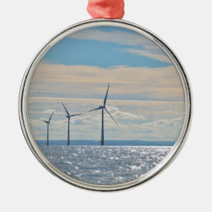 Ornement En Métal Turbines éoliennes