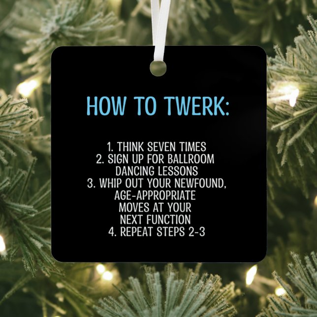 Ornement En Métal Tutoriel de Twerking - PAS! (Insitu)