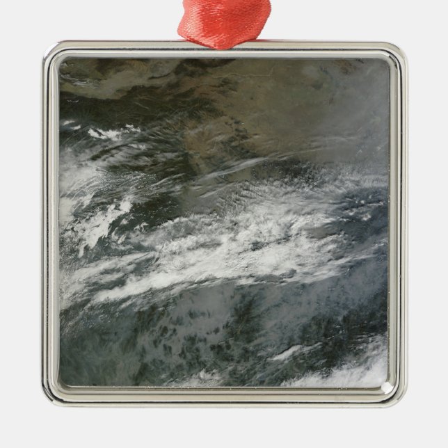 Ornement En Métal Un brouillard sur la Chine (Devant)