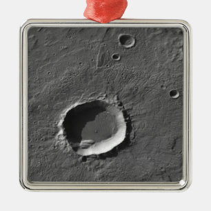Ornement En Métal Un cratère sur Mars