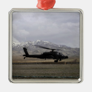 Ornement En Métal Un décollage d'AH-64A Apache