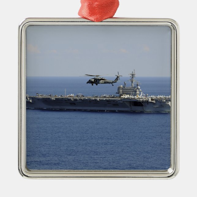 Ornement En Métal Un hélicoptère Seahawk MH-60S (Devant)