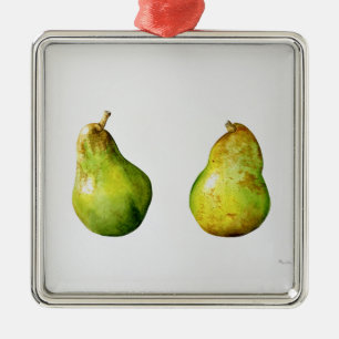 Ornement En Métal Une paire de poires 1997