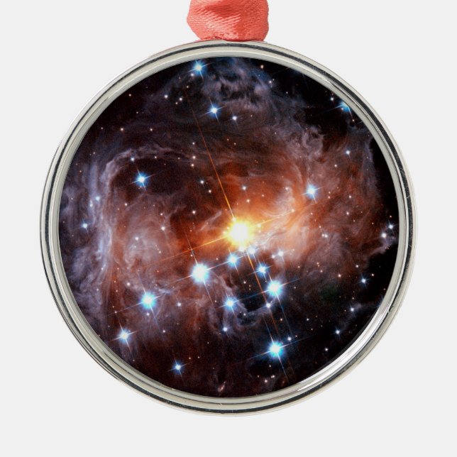 Ornement En Métal V838 Monocerotis Red Supergiant Star Hubble Photo (Devant)