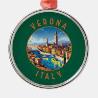 Vérone Italie Retro Cercle désorganisé