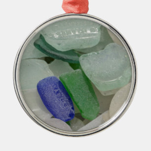 Ornement En Métal Verre de plage pâle