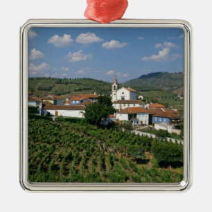 Ornement En Métal Vignobles, village de San Miguel, Douro