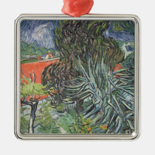 Ornement En Métal Vincent van Gogh   le jardin de docteur Gachet