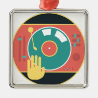 Vinyle-disque-joueur-main-éraflure
