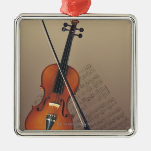 Ornement En Métal Violon
