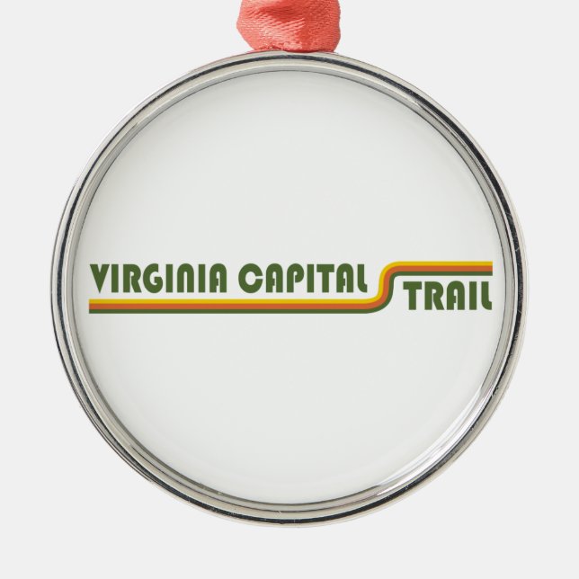 Ornement En Métal Virginia Capital Trail (Devant)