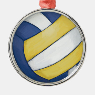 Ornement En Métal Volleyball