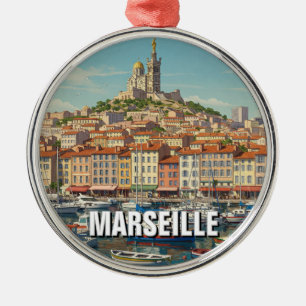 Ornement En Métal Voyage à Marseille France
