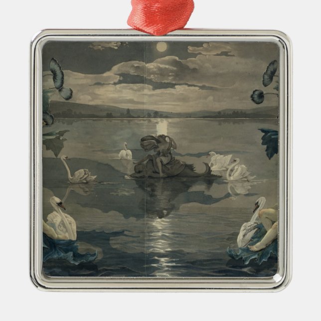 Ornement En Métal Voyage de la mer d'Arion, 1809 (Devant)