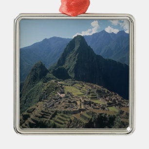 Ornement En Métal Vue de la citadelle chez Machu Picchu