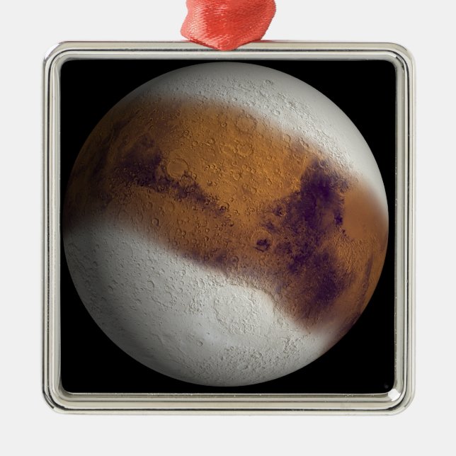 Ornement En Métal Vue simulée de Mars (Devant)