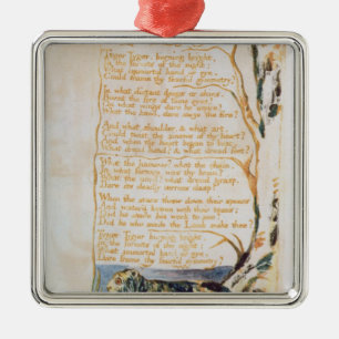 Ornement En Métal William Blake   le Tyger, des chansons de