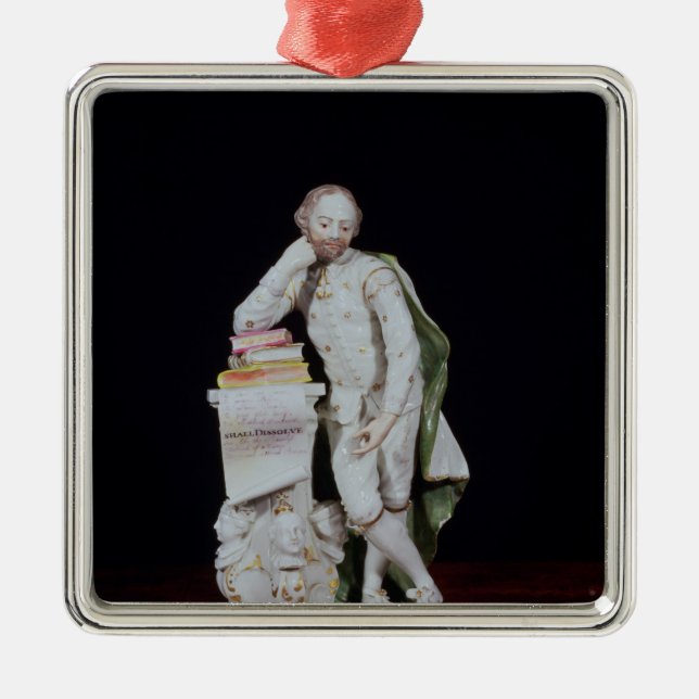 Ornement En Métal William Shakespeare, basé sur le monument (Devant)