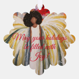 Ornement en papier Angel Gardien