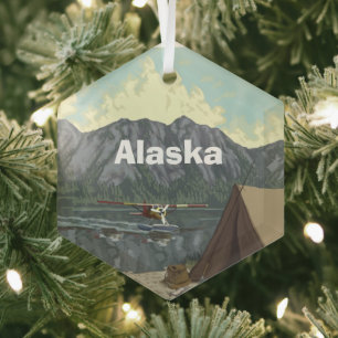 Ornement En Verre Alaska