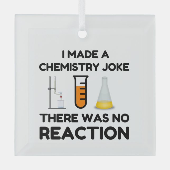 Ornement En Verre Amant de la science amusant (Recto)