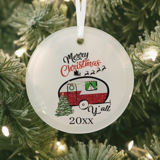 Ornement En Verre art de Noël (Insitu)