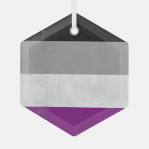 Ornement En Verre Asexué