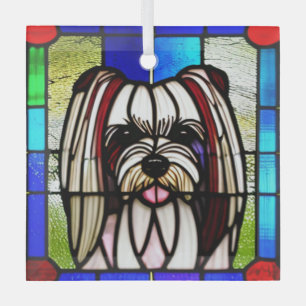 Ornement En Verre Biewer Terrier "Verre de retenue"