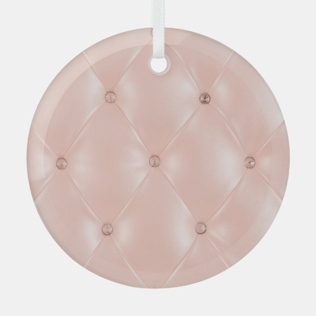 Ornement En Verre Canapé de luxe : Vieille Texture Rose (Recto)