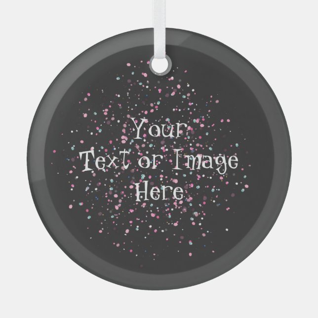 Ornement En Verre Concevoir (Recto)