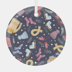 Ornement En Verre Cosy Hiver Kits Simples Vintage