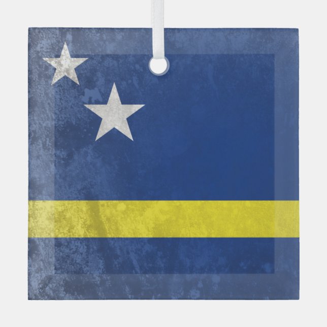 Ornement En Verre Curaçao (Recto)