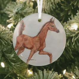 Ornement En Verre Dancing Filly par Hevener