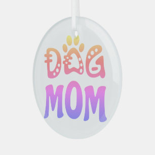 Ornement En Verre Dog