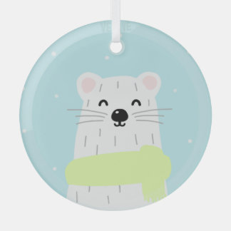 Ornement En Verre Émine de Noël