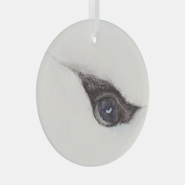 Ornement En Verre Eye of the Albatross – Gaze Collection (Avant droite)