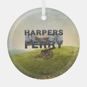 Ornement En Verre Ferry ABH Harpers