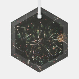 Ornement En Verre Feux