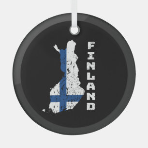 Ornement En Verre Finlande