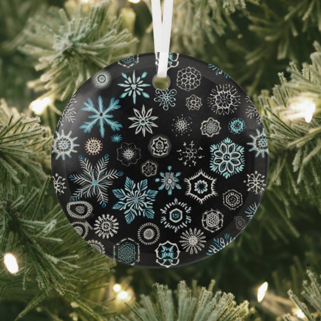 Ornement En Verre Flèches noires de Noël (Insitu)