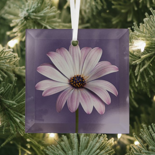 Ornement En Verre Fleurs | Blancs et marguerites (Insitu)