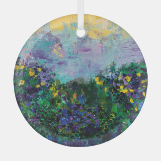 Ornement En Verre Fleurs de Whisper