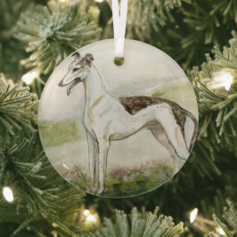 Ornement En Verre Greyhound par Hevener